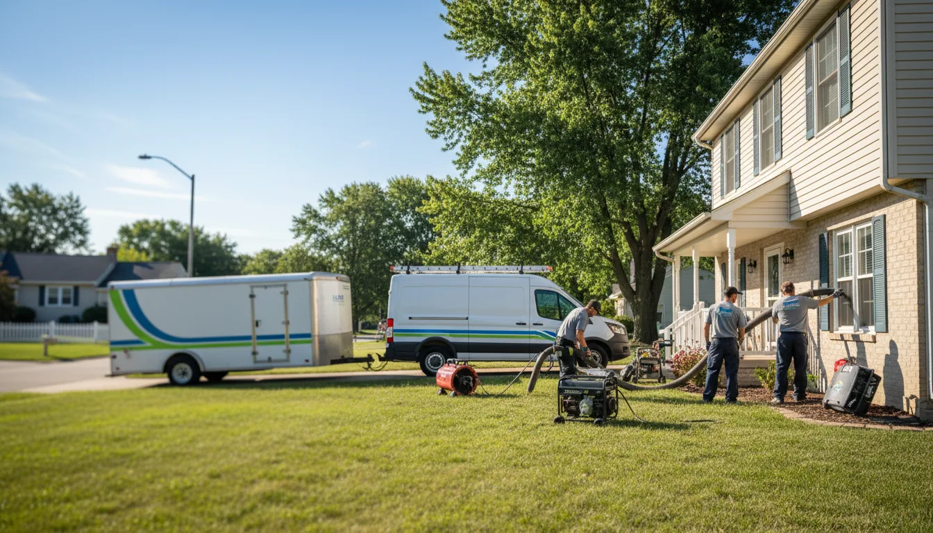 Flooded Basement Restoration And Cleanup With Repair in Curtis, NE near me